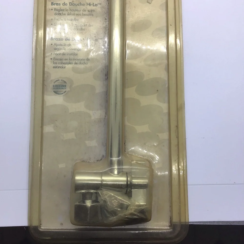 NOS Interbath High-Low Adjustable Shower Arm, Metal Model B27425